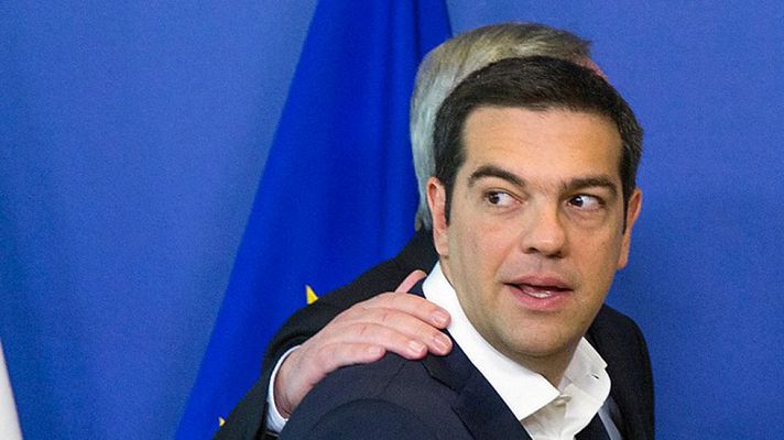 Telediario 1 - Discrepancias en Syriza por el referéndum