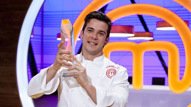 Carlos es el ganador de la tercera edición de Masterchef