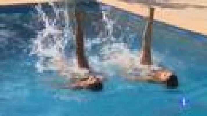 Informatiu Balear - Natació sincronitzada d'elit a la piscina de ca nostra