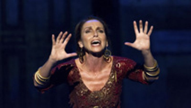 Ana Belén da vida a la vengativa 'Medea', que se estrena en el Teatro Romano de Mérida
