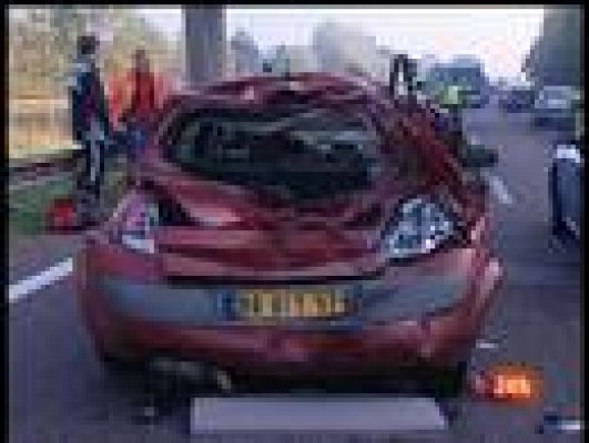  - Colisión múltiple en Francia