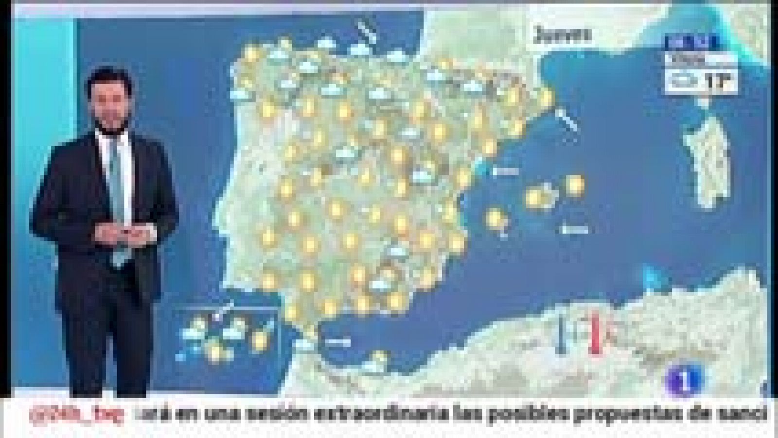 El tiempo: Descenso de temperaturas en parte del norte peninsular | RTVE Play