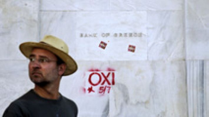 El gobierno griego pide el 'no' en el referéndum