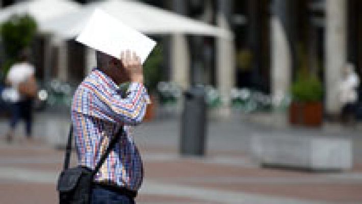 Telediario 1 - Nueva ola de calor