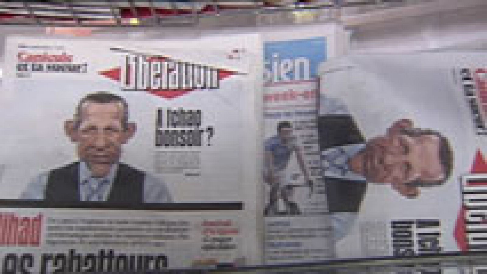 Telediario 1: Los guiñoles, portada de la prensa francesa | RTVE Play
