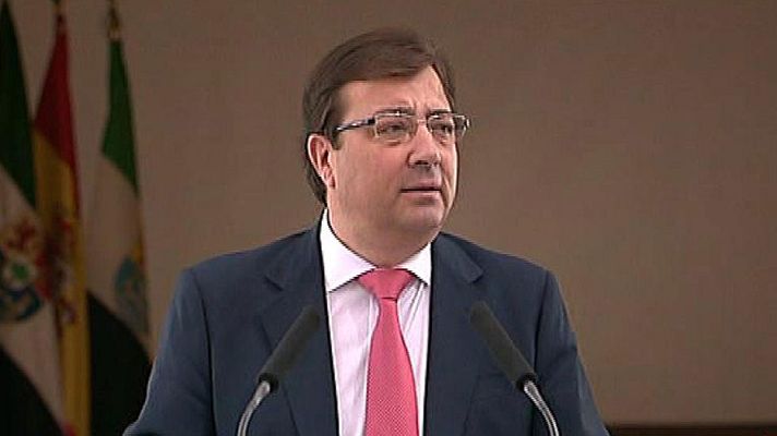 Informativo 24h - Fernández Vara toma posesión como presidente de Extremadura