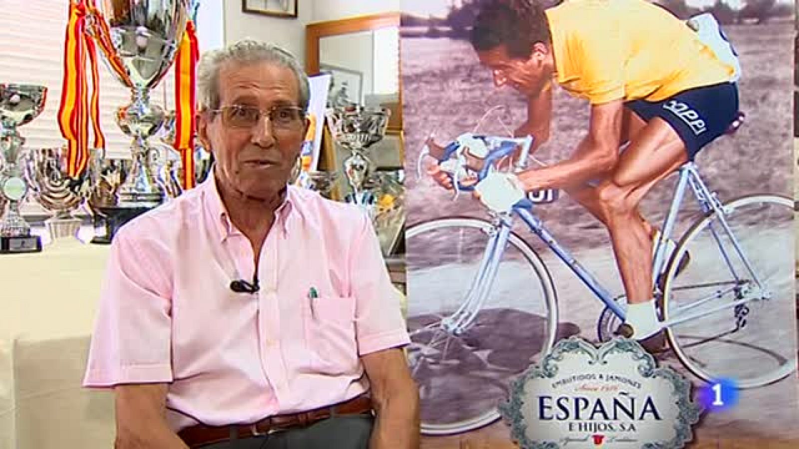 Telediario 1: Bahamontes recomienda paciencia a Contador para ganar este Tour | RTVE Play