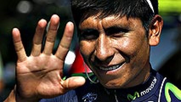 Telediario 1 - Nairo Quintana y lo afortunado de su dorsal 51