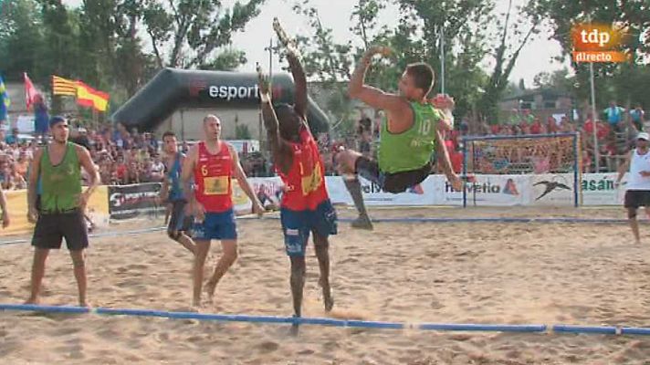 Balonmano - Balonmano Playa - Campeonato de Europa. Semifinal masculina