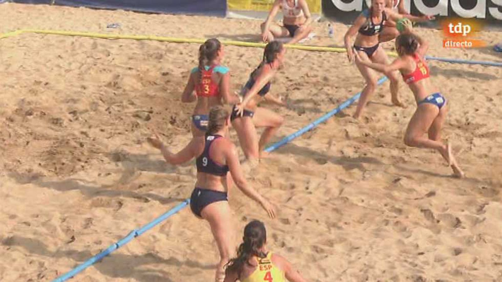 Balonmano Playa - Campeonato de Europa. Semifinal femenina - ver ahora
