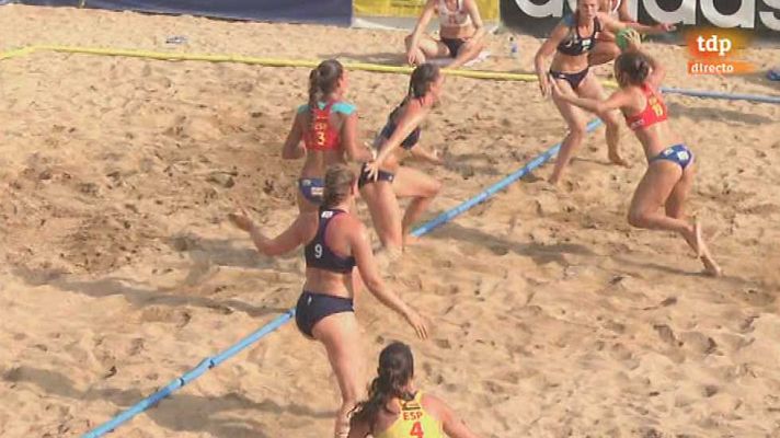 Balonmano - Balonmano Playa - Campeonato de Europa. Semifinal femenina