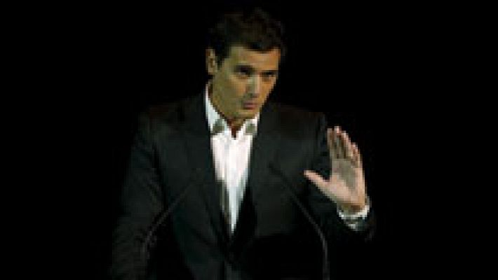 Telediario 1 - Albert Rivera presenta su candidatura a las generales