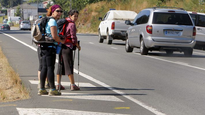 Telediario 1 - Una peregrina americana lleva tres meses desaparecida