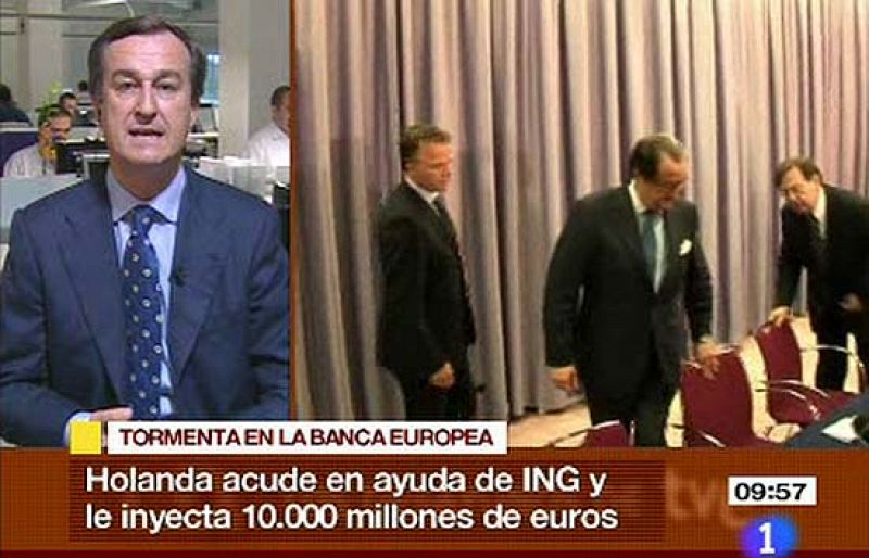 El director general de ING en España,  César González Bueno, ha asegurado en "Los Desayunos de TVE" que esta entidad es fuerte y solvente.