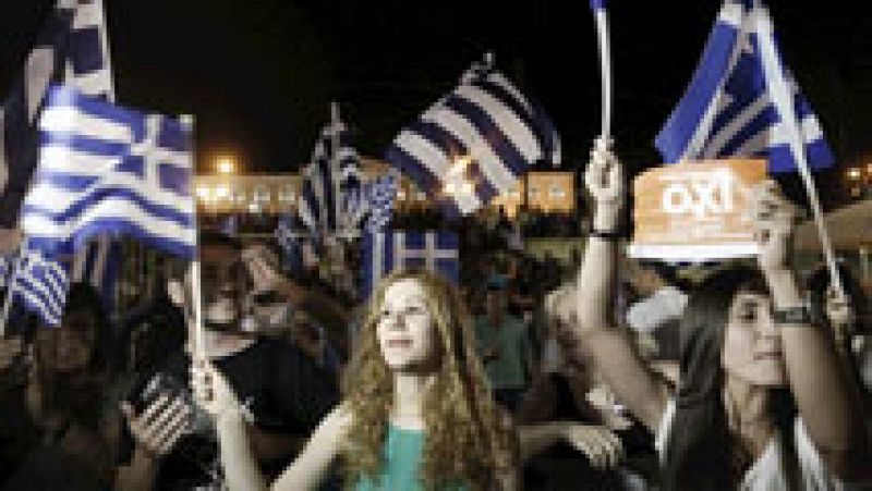 El pueblo griego dice 'no' a sus acreedores