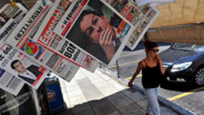 Telediario 1 - Grecia afronta vencimientos de deuda de 6.500 millones