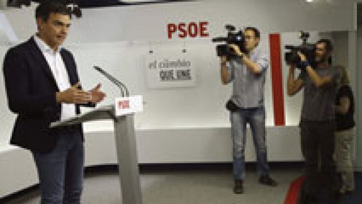 Telediario 1 - PP y PSOE coinciden en que la solidaridad tiene que ir unida a la responsabilidad
