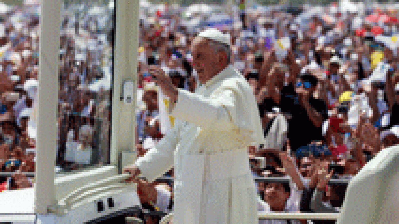 Telediario 1: El papa celebra una misa multitudinaria en Guayaquil | RTVE Play