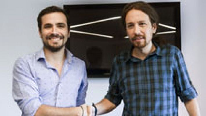 Telediario 1 - Iglesias ofrece a Garzón ir en su lista para las primarias