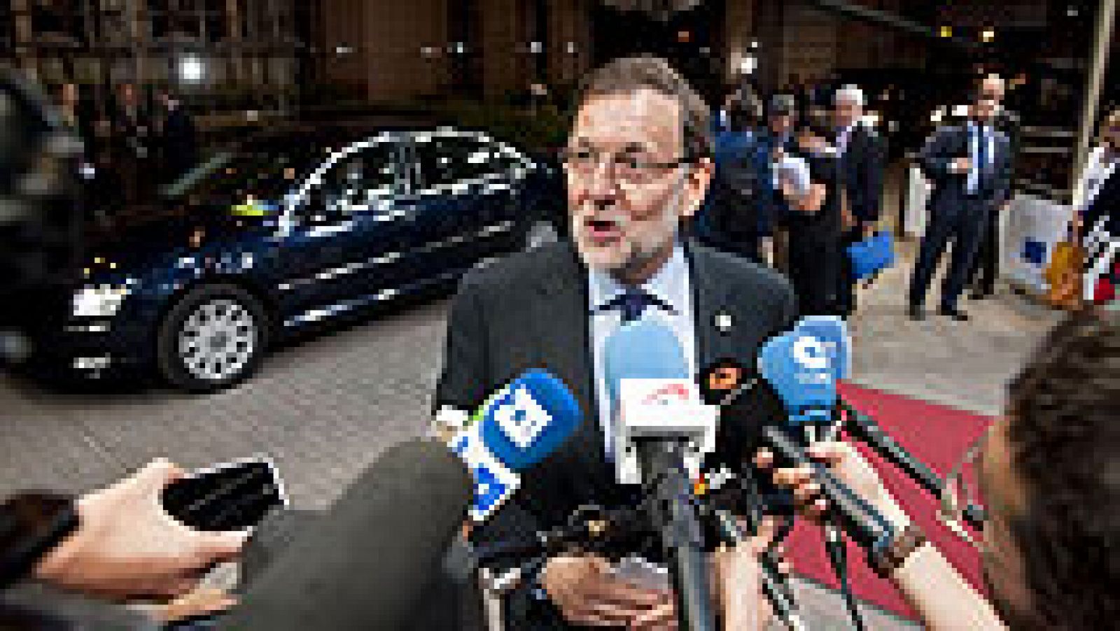 Rajoy anuncia una reunión del Eurogrupo el sábado y una cumbre el domingo para decidir sobre la propuesta griega - Informativo 24h | Ver