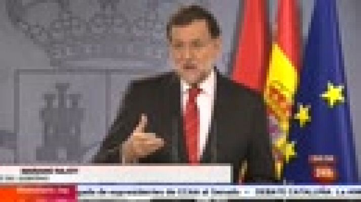 Rajoy valora la petición de Grecia del tercer rescate