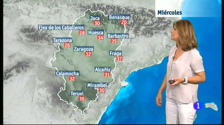 Noticias Aragón - El tiempo en Aragón - 08/07/15