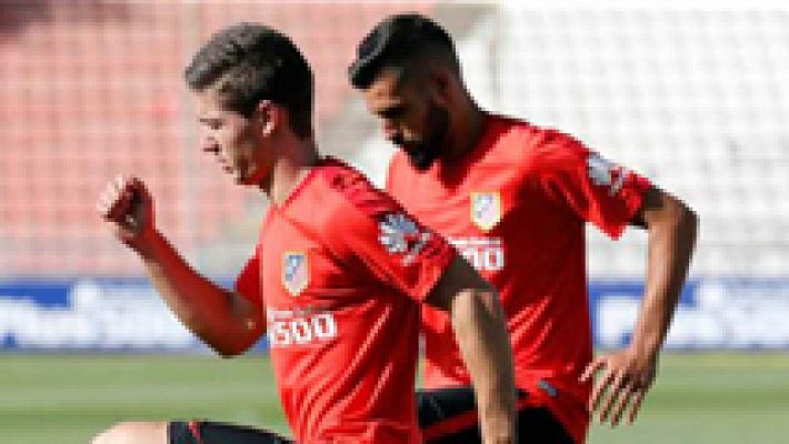 Telediario 1 - El Atlético vuelve a entrenar con Vietto como novedad