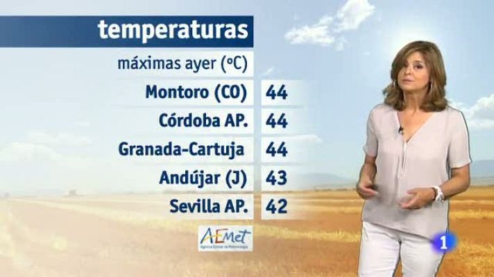 Noticias Andalucía - El tiempo en Andalucía - 08/07/2015