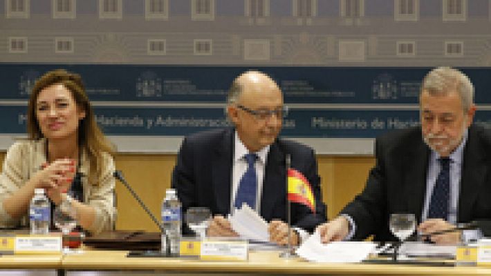 Telediario 1 - El CPFF mantiene los objetivos de déficit