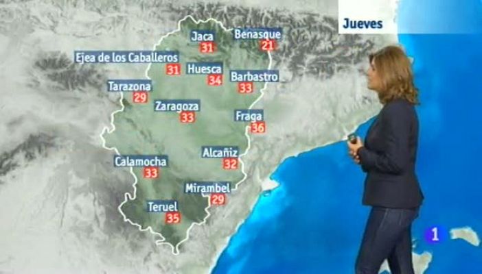 Noticias Aragón - El tiempo en Aragón - 09/07/15