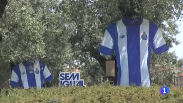 Telediario 1 - El Oporto presentará sus nuevas equipaciones