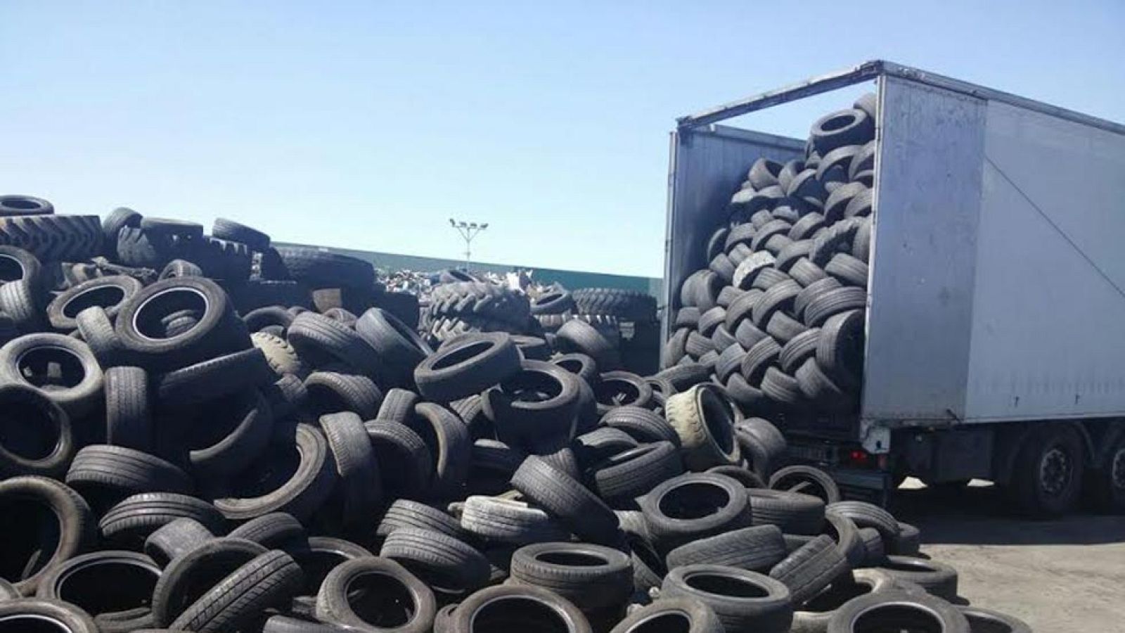 ¿Qué se hace con los viejos neumáticos?