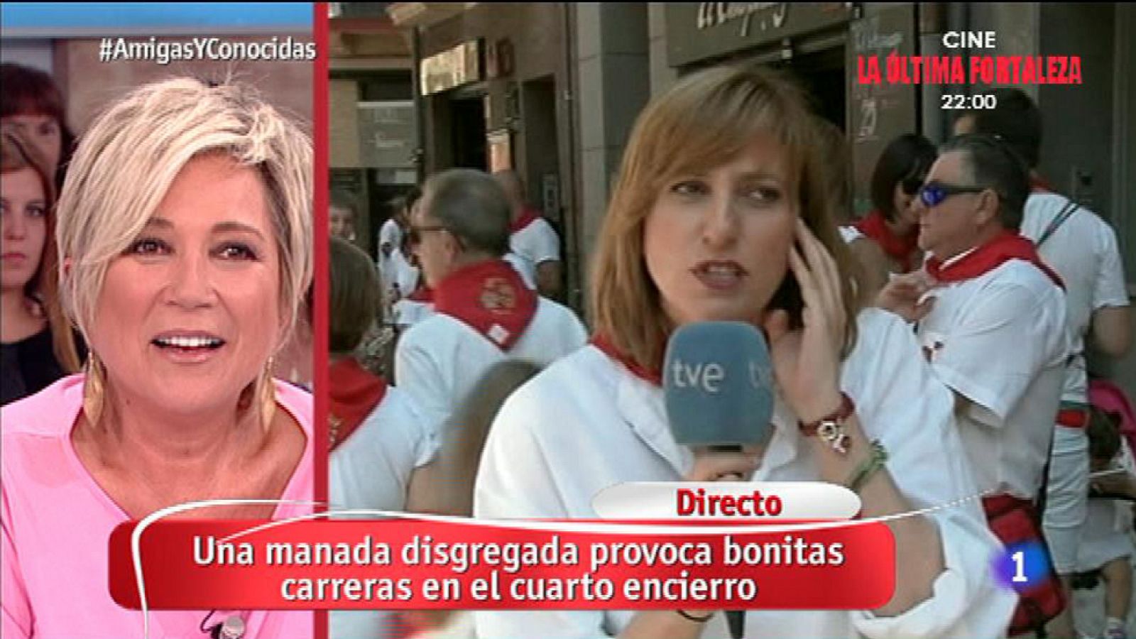 Amigas y Conocidas - Ningún herido en el cuarto encierro de San Fermín