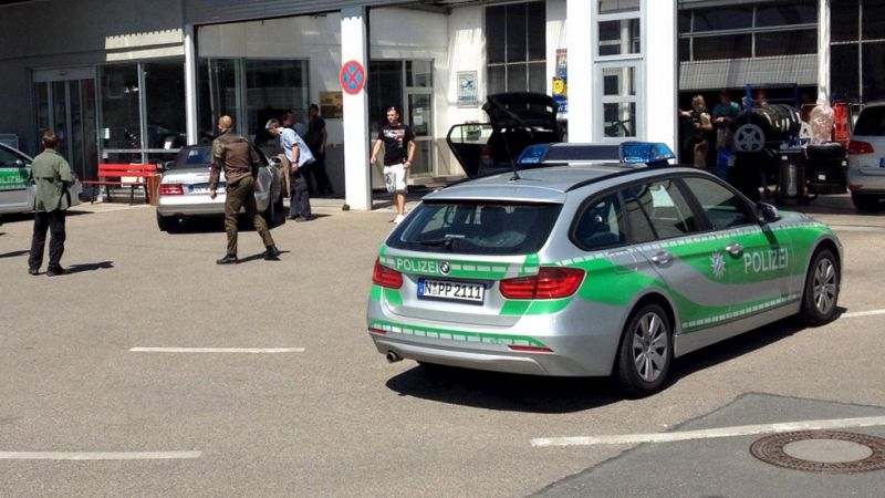 Un hombre mata a tiros a dos personas en el sur de Alemania.