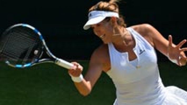 Telediario 1 - Garbiñe Muguruza aspira a hacer historia ante Serena Williams