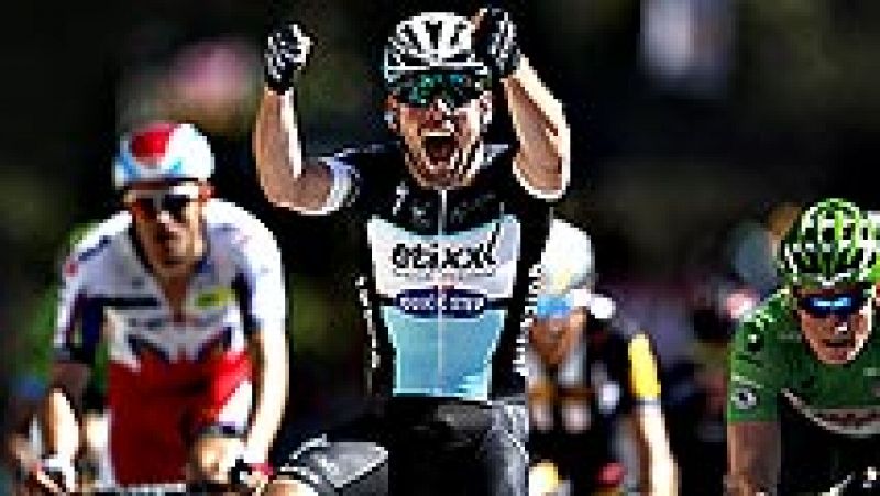 El británico Mark Cavendish sumó este viernes su vigésimo sexto triunfo en el Tour de Francia, el primero en los últimos dos años, por delante del alemán André Greipel y del esloveno Peter Sagan. La clasificación general no sufrió cambios y el britán