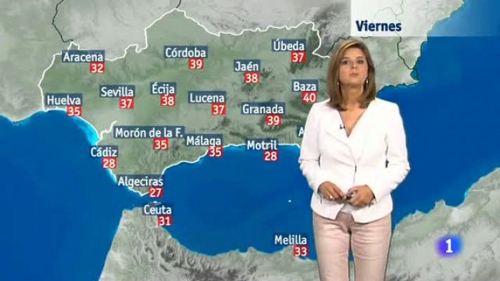 El tiempo en Andalucía-10/07/2015