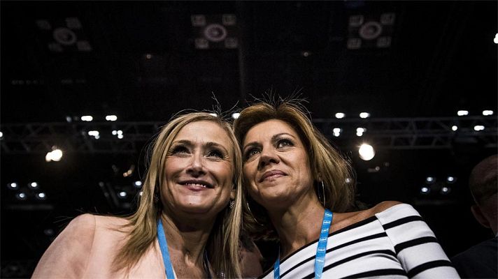 Telediario 1 - Cospedal propone una elección directa de los líderes del PP