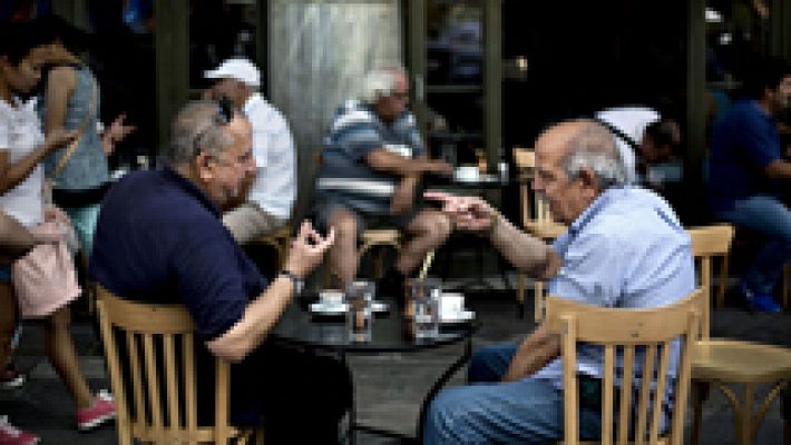 Telediario 1 - Decepción entre los griegos tras la nueva oferta de Tsipras