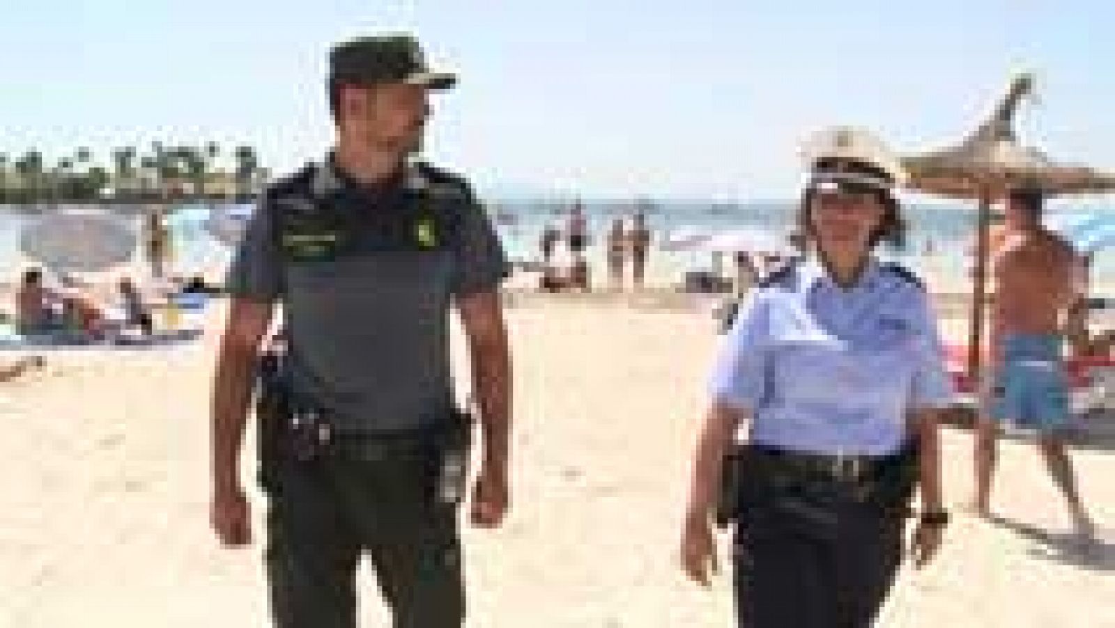 Telediario 1: Policías extranjeros patrullarán Baleares con la G.Civil | RTVE Play