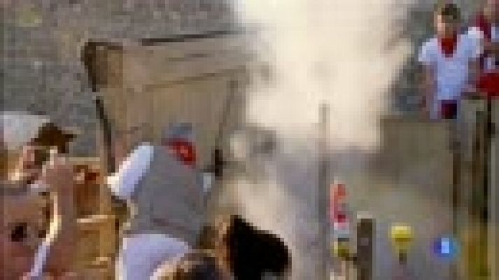 San Fermín - Sexto encierro de San Fermín 2015