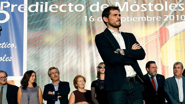 Telediario 1 - Móstoles, triste por la marcha de su hijo predilecto