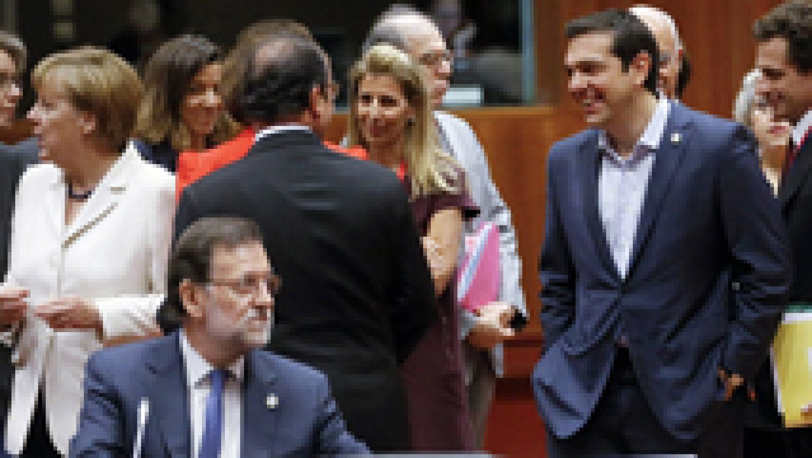 Telediario 1: Los líderes de la zona euro exigen medidas inmediatas | RTVE Play