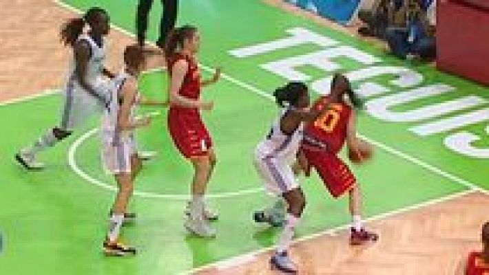 Baloncesto en RTVE - Camp. Europa Femenino Sub-20. Final: España-Francia
