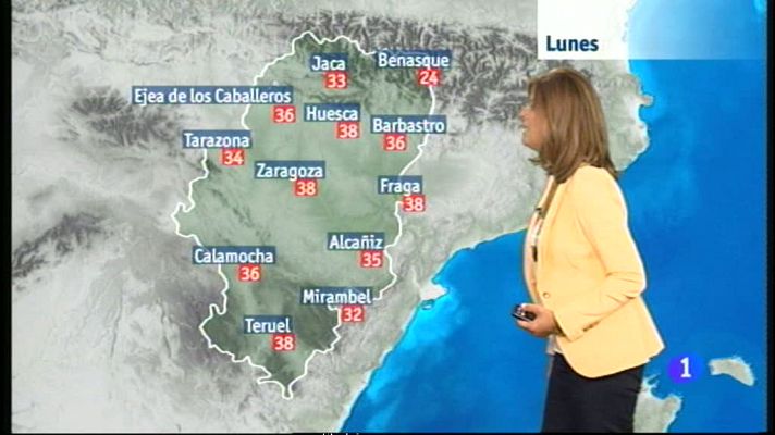 El tiempo en Aragón - 13/07/15