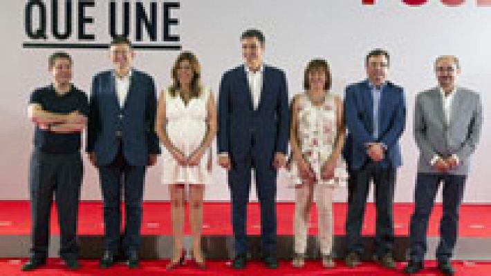 Susana Díaz cierra filas en el PSOE en torno a Pedro Sánchez