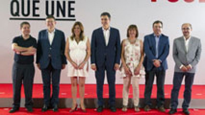 Susana Díaz cierra filas en el PSOE en torno a Pedro Sánchez