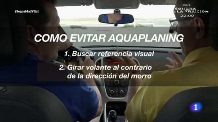 Seguridad vital 5.0 - Aprendemos a conducir en caso de aquaplaning