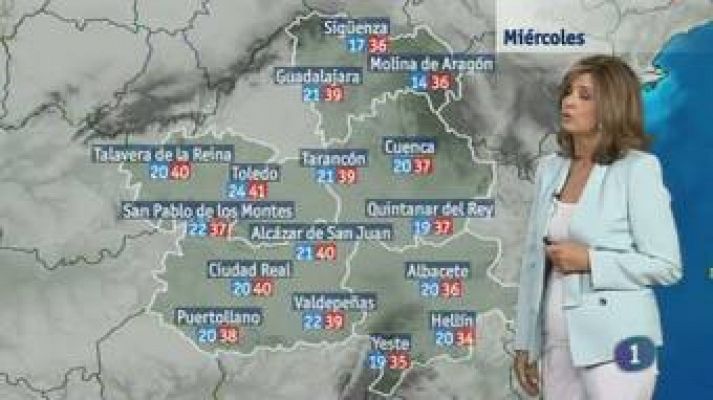 El tiempo en Castilla-La Mancha - 14/07/15