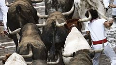 La velocidad, tónica general en los ocho encierros de Sanfermines 2015